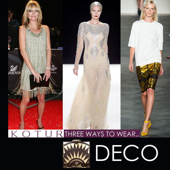 The World of KOTUR: Three ways to wear… Our Deco Darlings
