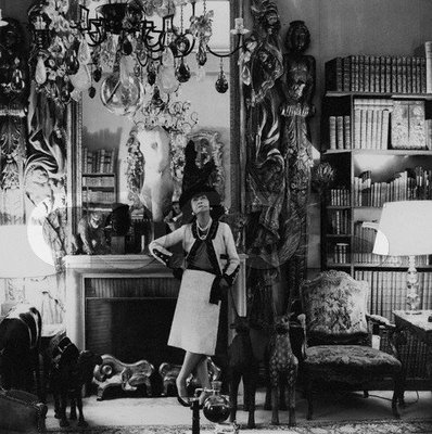 The World of KOTUR: Dames in their Drawing Rooms: Coco Chanel