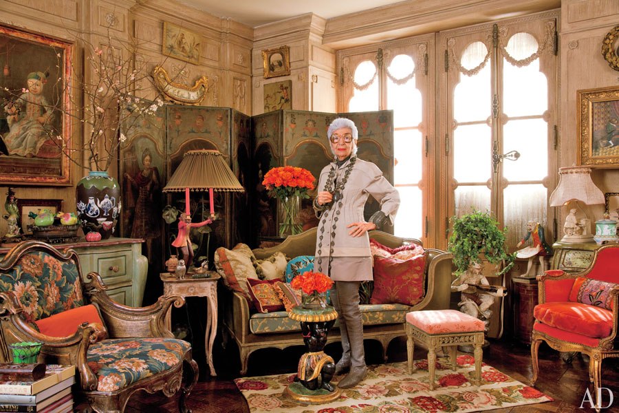The World of KOTUR: Dames in their Drawing Rooms – Iris Apfel